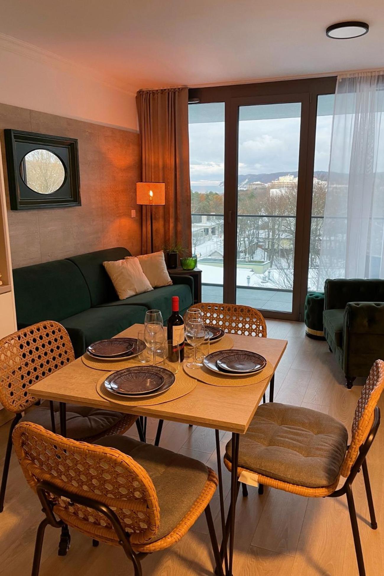 Lux Sea Towers - Wellness Spa, Gym & Beach - Seaview By Rent Like Home Мендзыздрое Экстерьер фото