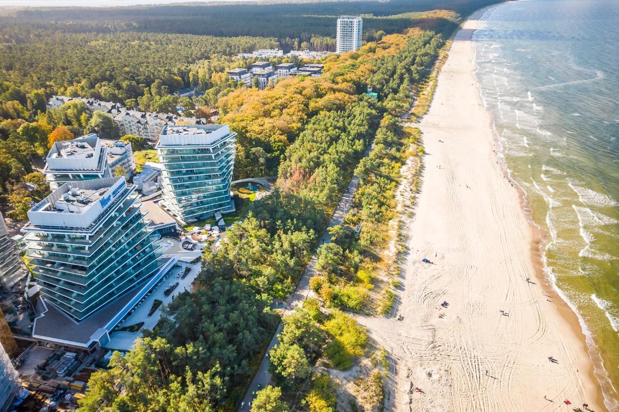 Lux Sea Towers - Wellness Spa, Gym & Beach - Seaview By Rent Like Home Мендзыздрое Экстерьер фото