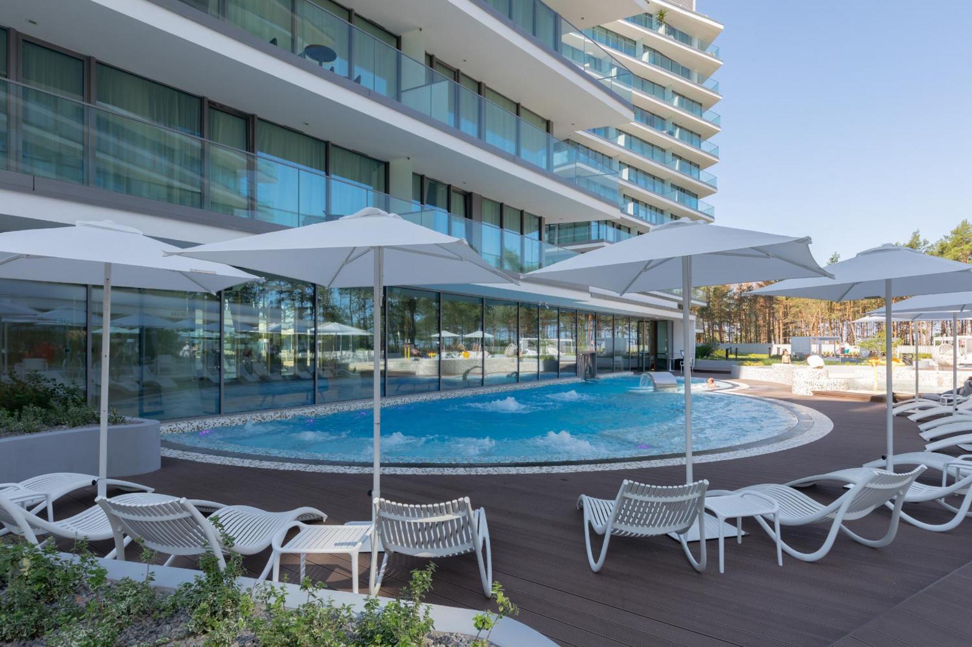 Lux Sea Towers - Wellness Spa, Gym & Beach - Seaview By Rent Like Home Мендзыздрое Экстерьер фото